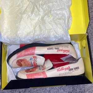 ICON Norman Rockwell Kellogg’s Corn Flakes Slip-on Loafer Shoes-Women’s size 9.5